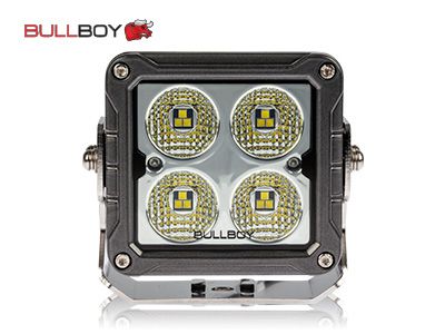 BULLBOY LED WORK LIGHT - HEATED LENS