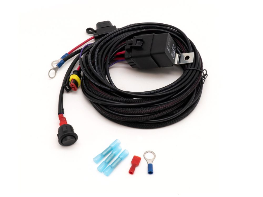 Single-Lamp Harness Kit - Long (2-Pin, Superseal, 12V)