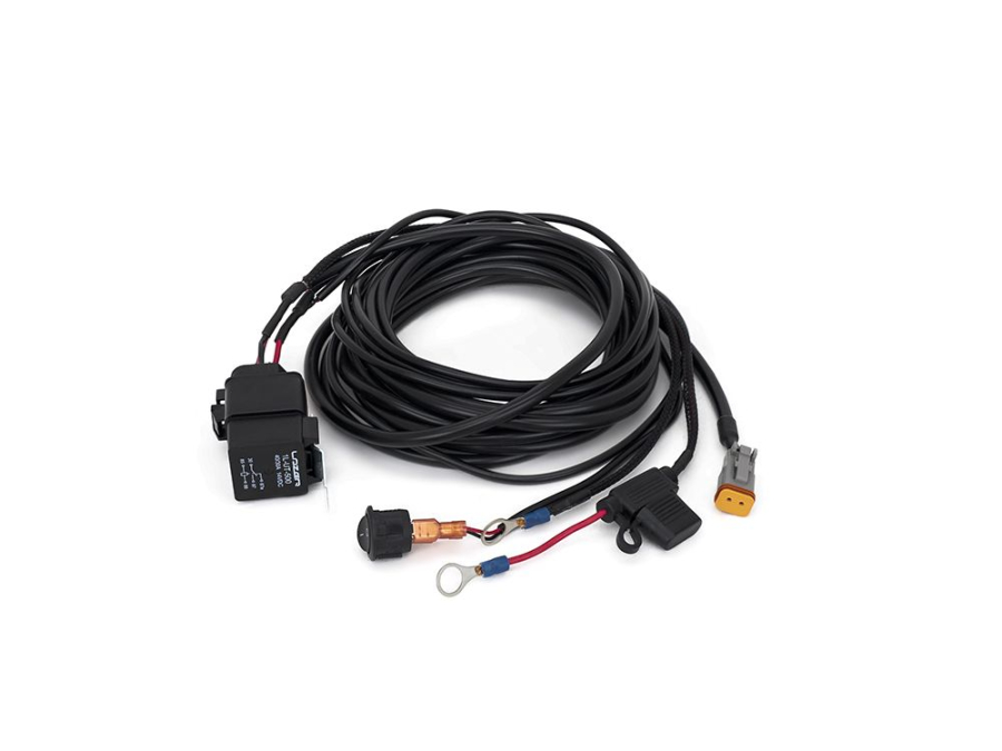 Single-Lamp Wiring Kit (2-Pin, Deutsch DT, 12V)