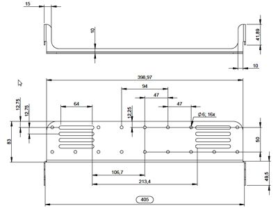 Auxiliary light rack