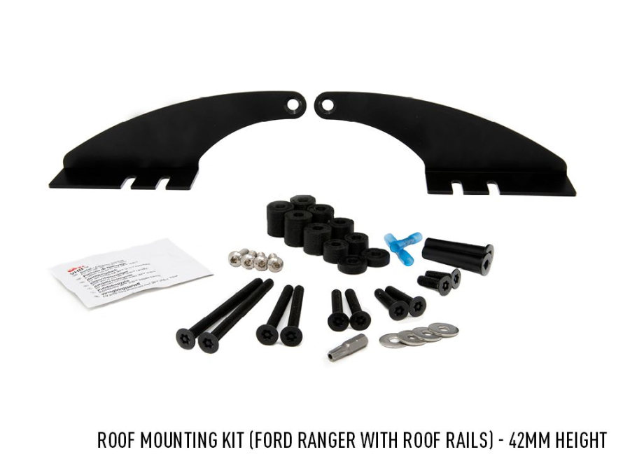 Ford Ranger (2016-2022) with Roof Rails - 42mm
