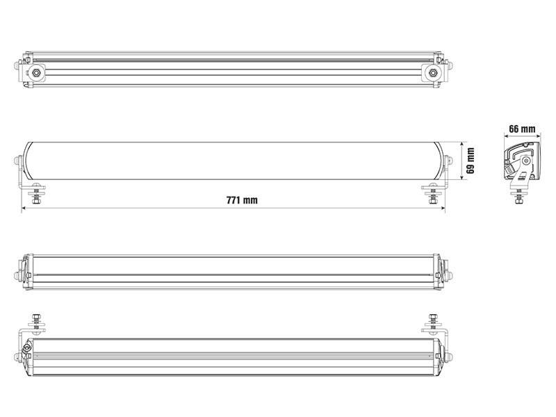 OPTIBEAM Super Captain Dual 800 Rally Edition