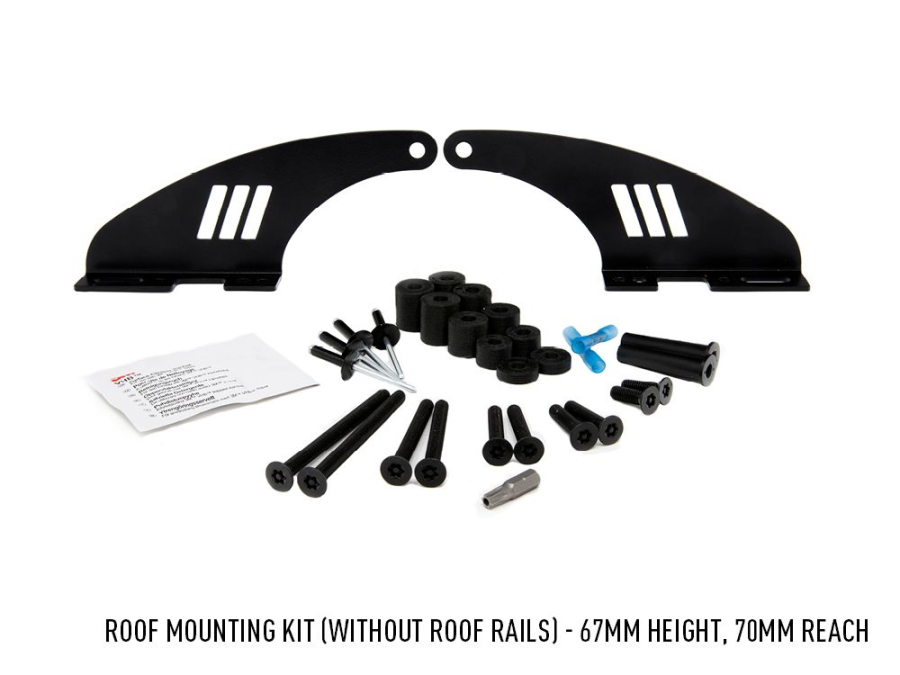 Isuzu D-Max (2017+) Roof Mount Kit (without Roof Rails)