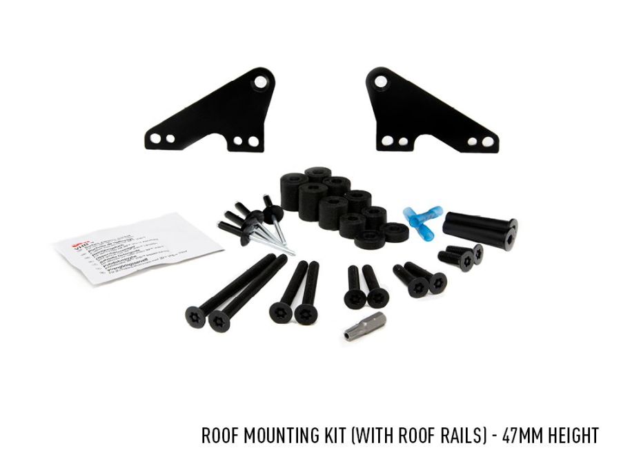 Isuzu D-Max (2017+) Roof Mounting Kit - 47mm (Roof rails height)