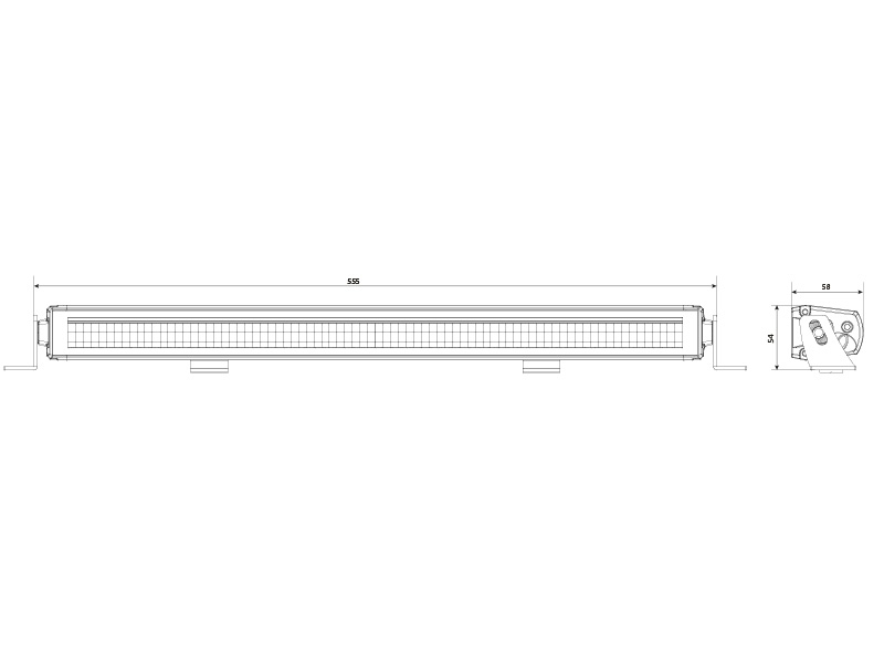 BFL FRAMELESS SLIM 555