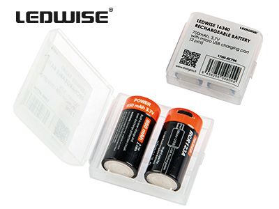 LEDWISE RECHARGEABLE BATTERIES 2x